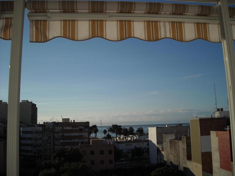 Benicarlo 4A2 Apartamento con amplia terraza y vistas al mar, WIFI, garaje Exterior foto