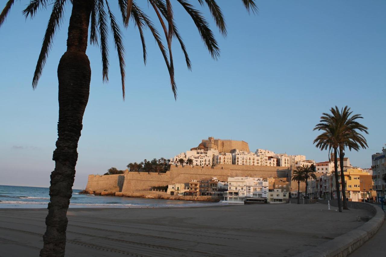 Benicarlo 4A2 Apartamento con amplia terraza y vistas al mar, WIFI, garaje Exterior foto